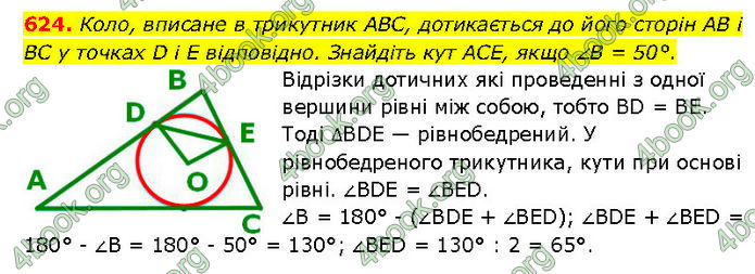 ГДЗ Геометрія 7 клас Мерзляк (2024)