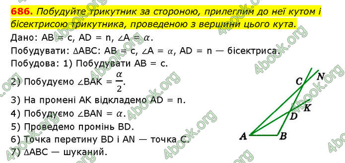 ГДЗ Геометрія 7 клас Мерзляк (2024)