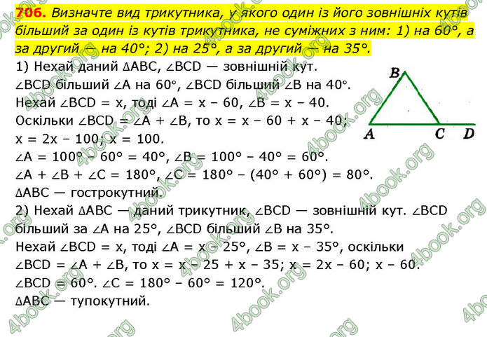 ГДЗ Геометрія 7 клас Мерзляк (2024)