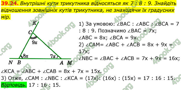 ГДЗ Математика 7 клас Істер (2024) ГДЗ Математика 7 клас Істер (2024)
