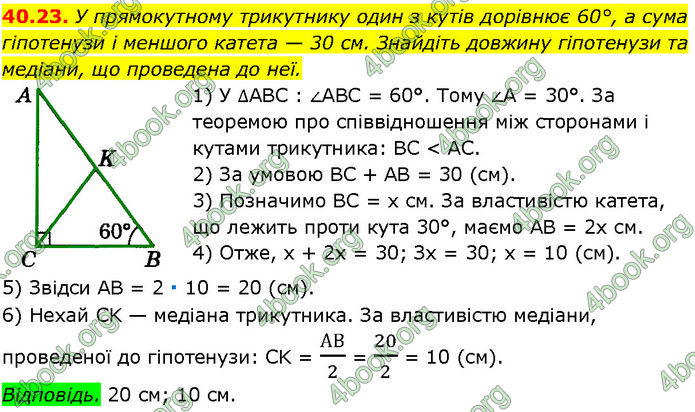 ГДЗ Математика 7 клас Істер (2024)