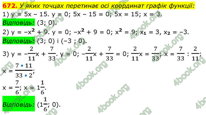 ГДЗ Алгебра 7 клас Тарасенкова (2024)