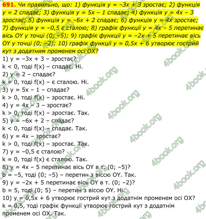 ГДЗ Алгебра 7 клас Тарасенкова (2024)