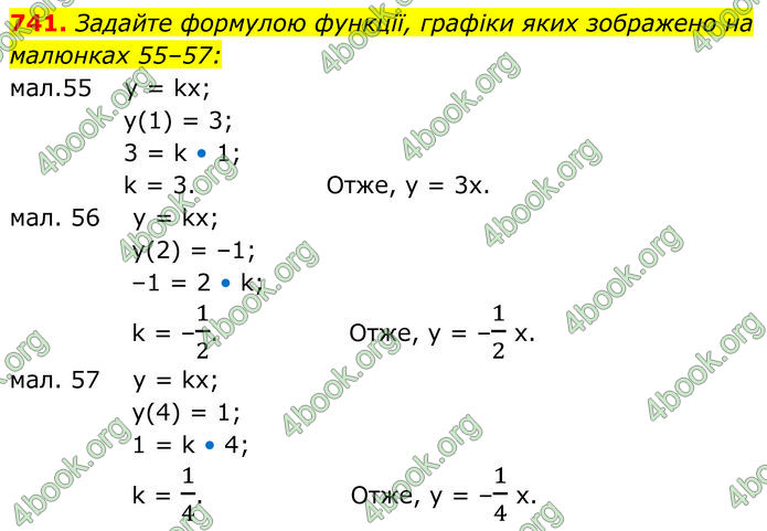 ГДЗ Алгебра 7 клас Тарасенкова (2024)