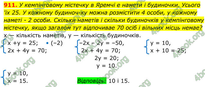 ГДЗ Алгебра 7 клас Тарасенкова (2024)