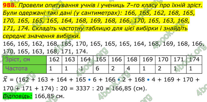 ГДЗ Алгебра 7 клас Тарасенкова (2024)