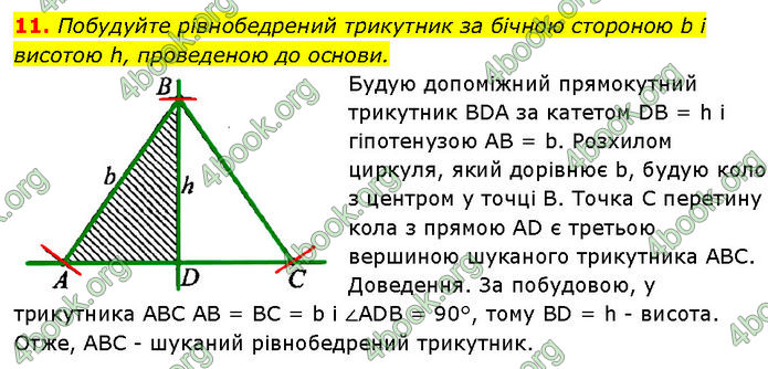 ГДЗ Геометрія 7 клас Бурда