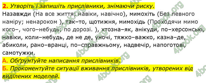 ГДЗ Українська мова 7 клас Авраменко