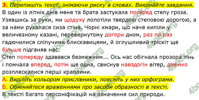 ГДЗ Українська мова 7 клас Авраменко