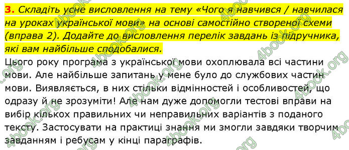 ГДЗ Українська мова 7 клас Авраменко