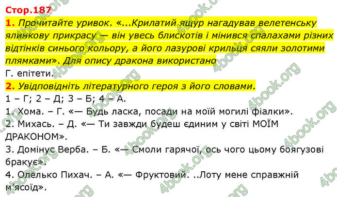 ГДЗ Українська література 7 клас Авраменко (2024)