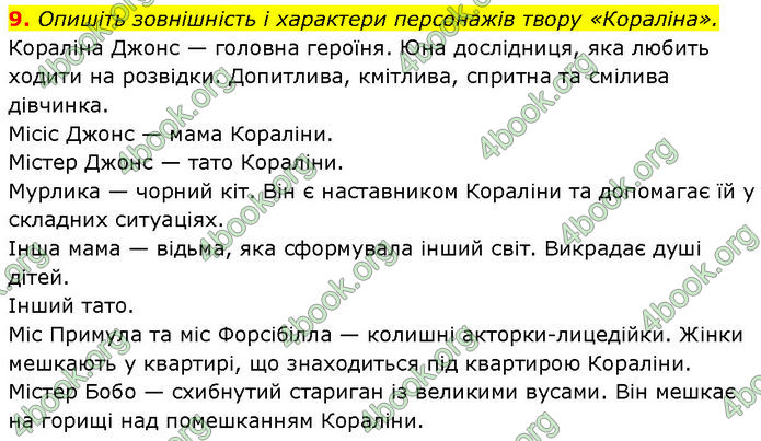 ГДЗ Зарубіжна література 7 клас Ніколенко