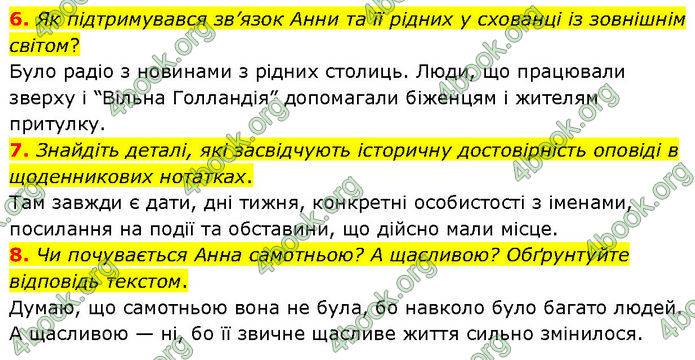 ГДЗ Зарубіжна література 7 клас Волощук