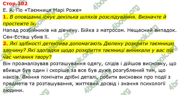 ГДЗ Зарубіжна література 7 клас Волощук