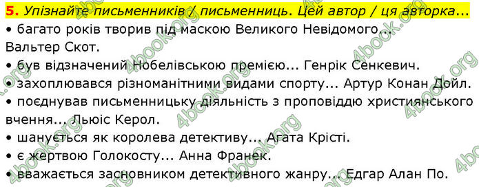 ГДЗ Зарубіжна література 7 клас Волощук