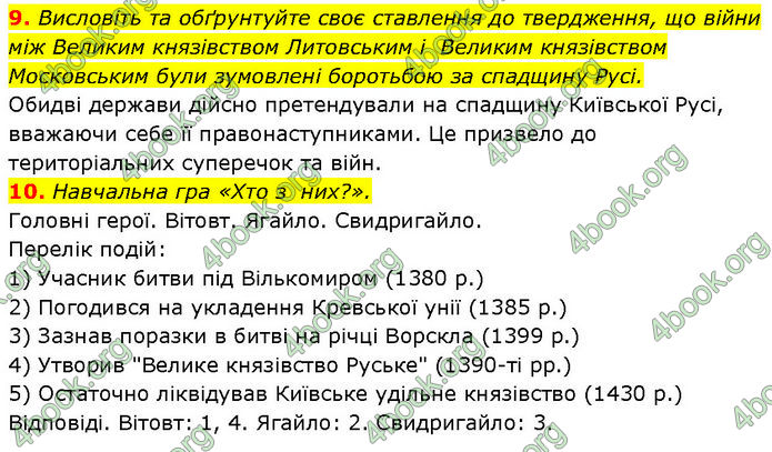 ГДЗ Історія України 7 клас Галімов