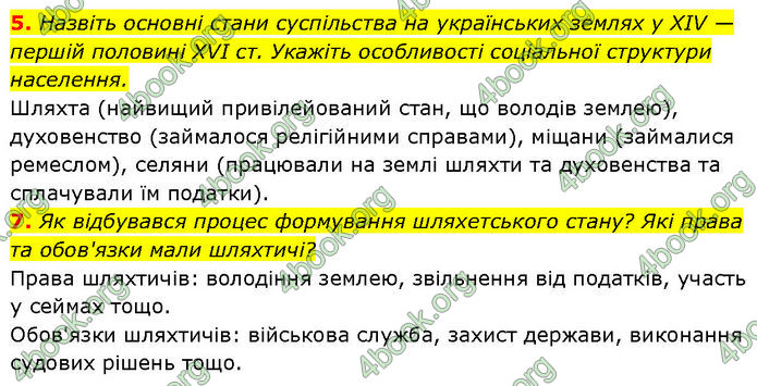 ГДЗ Історія України 7 клас Галімов