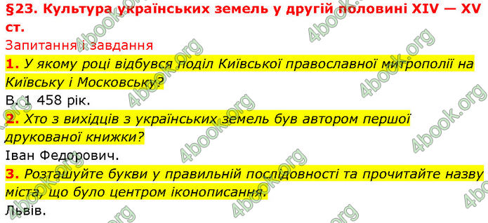 ГДЗ Історія України 7 клас Галімов