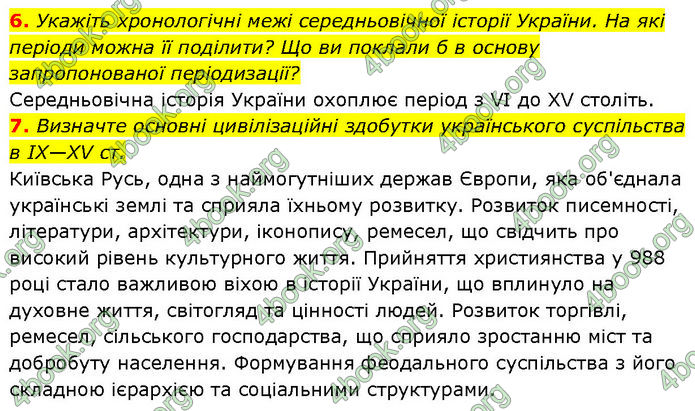 ГДЗ Історія України 7 клас Галімов