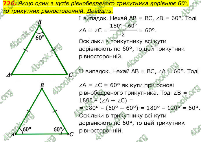 ГДЗ Геометрія 7 клас Бурда