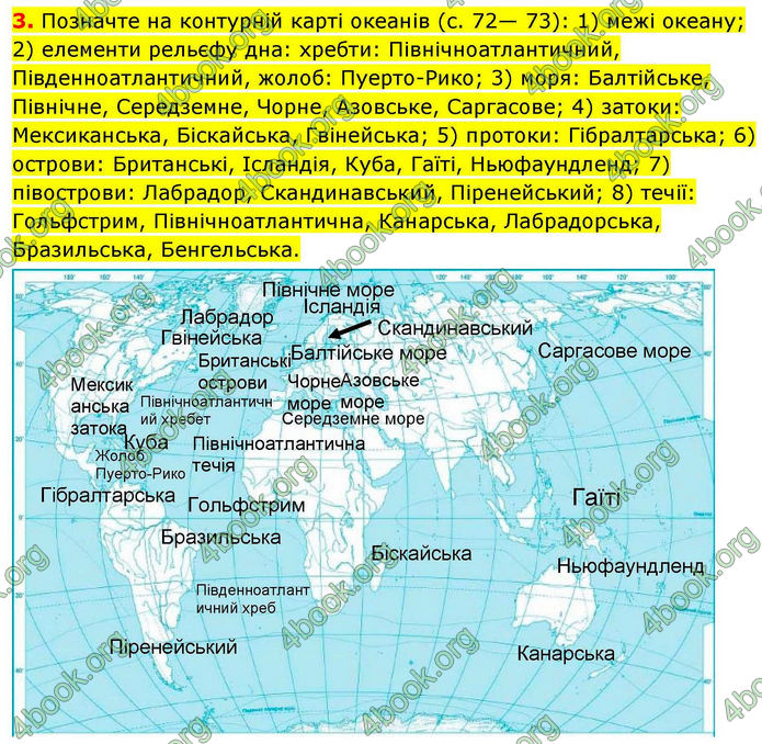 ГДЗ зошит Географія 7 клас Довгань