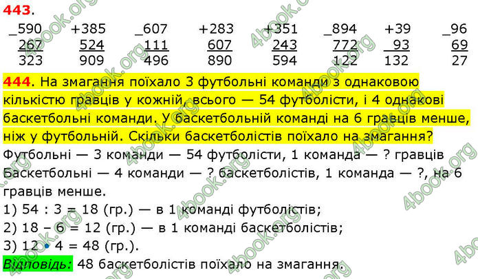 ГДЗ Математика 3 клас Козак (1 та 2 частина)