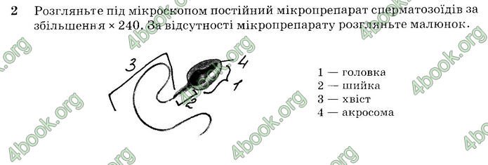 ГДЗ Біологія 10 клас Задорожний (Станд.)