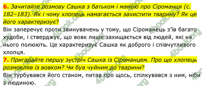 ГДЗ Українська література 7 клас Заболотний