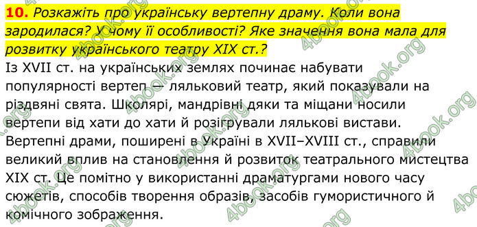 ГДЗ Українська література 9 клас Коваленко 2017
