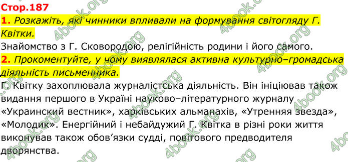 ГДЗ Українська література 9 клас Коваленко 2017