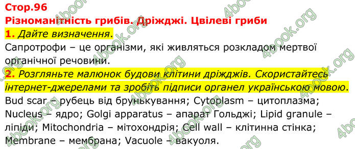 ГДЗ зошит Біологія 7 клас Кулініч