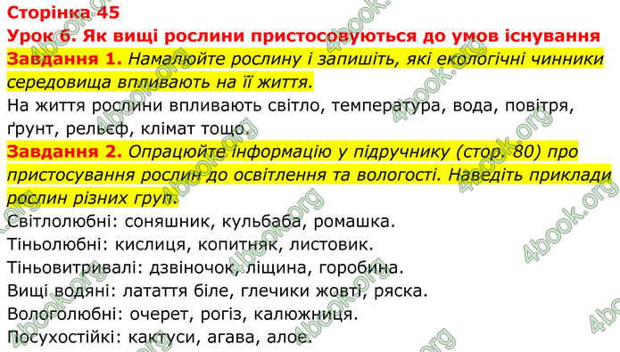 ГДЗ зошит Біологія 7 клас Мирна 2024 (НУШ)