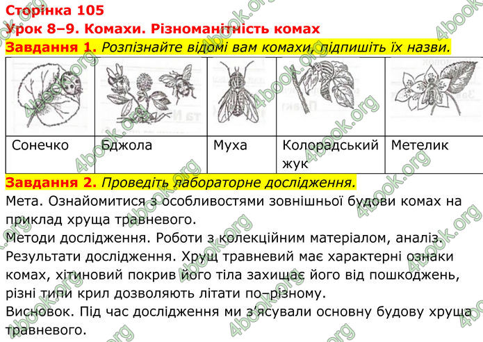 ГДЗ зошит Біологія 7 клас Мирна 2024 (НУШ)