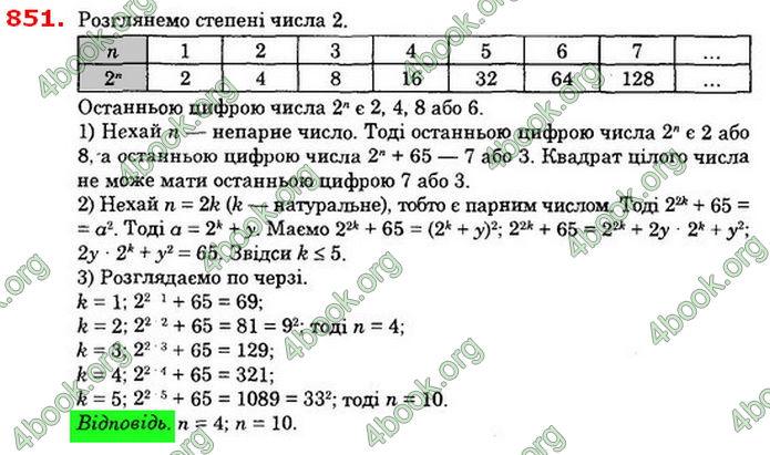 Відповіді Алгебра 8 клас Істер 2021. ГДЗ