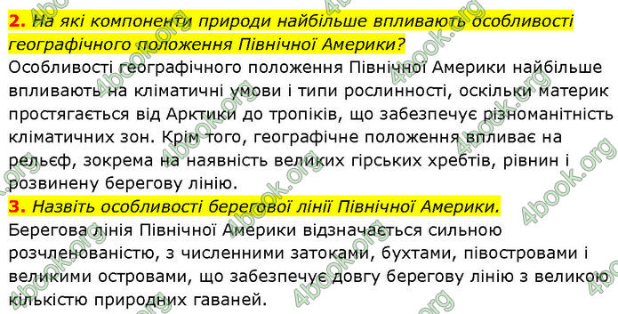 ГДЗ Географія 7 клас Гільберг (2024)