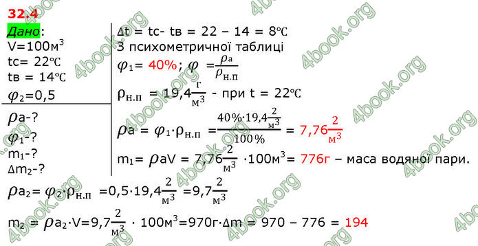 Решебник Фізика 10 клас Бар’яхтар 2018. ГДЗ