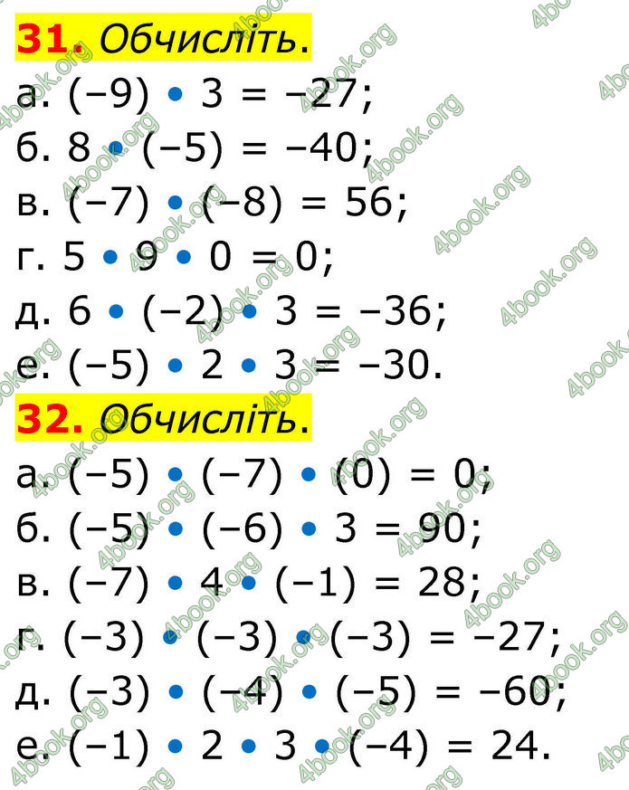 ГДЗ Математика 6 клас Біос