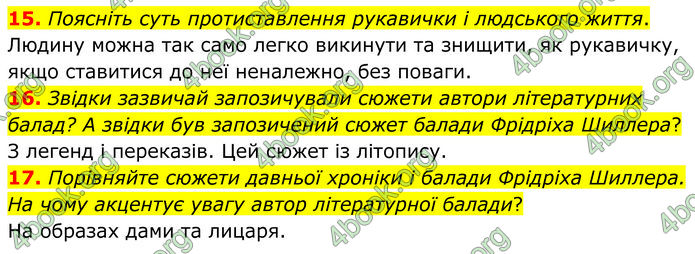 ГДЗ Зарубіжна література 7 клас Міляновська