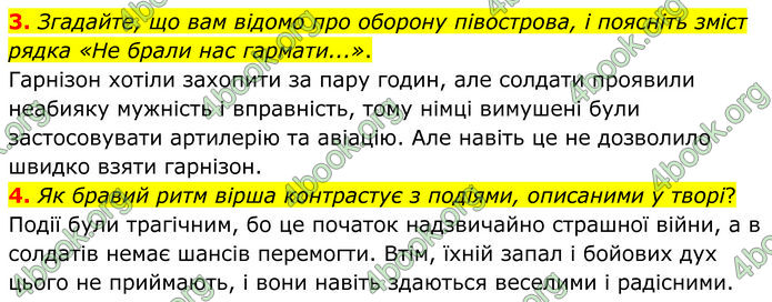ГДЗ Зарубіжна література 7 клас Міляновська