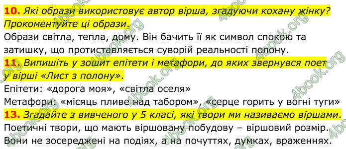 ГДЗ Зарубіжна література 7 клас Міляновська