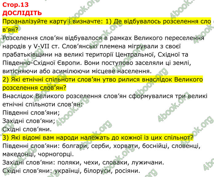 ГДЗ Всесвітня історія 7 клас Пометун