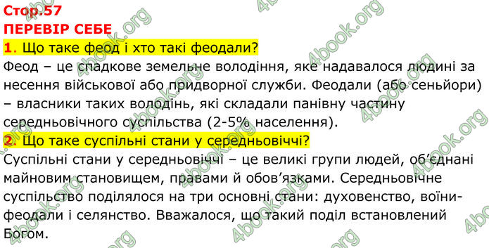 ГДЗ Всесвітня історія 7 клас Пометун