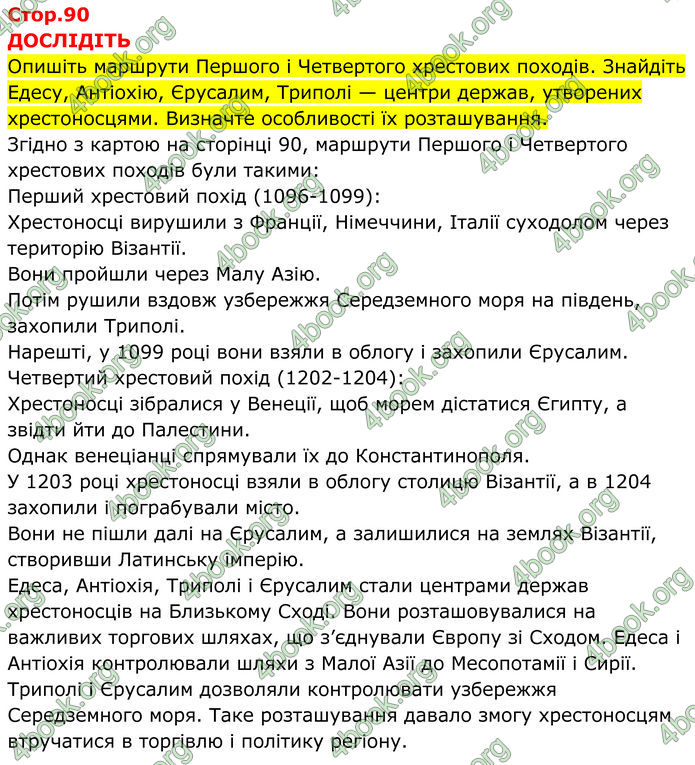 ГДЗ Всесвітня історія 7 клас Пометун