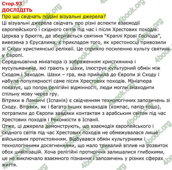 ГДЗ Всесвітня історія 7 клас Пометун