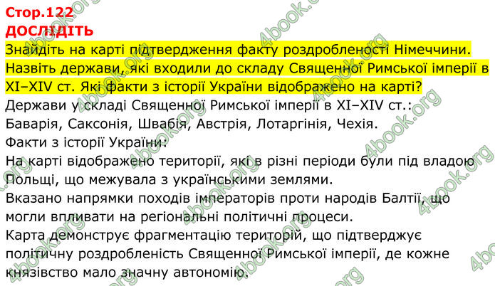 ГДЗ Всесвітня історія 7 клас Пометун