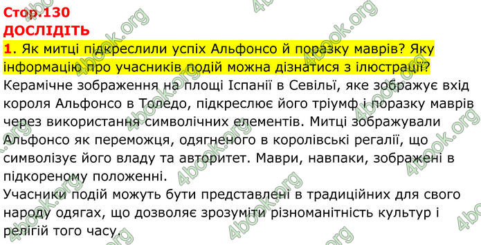 ГДЗ Всесвітня історія 7 клас Пометун