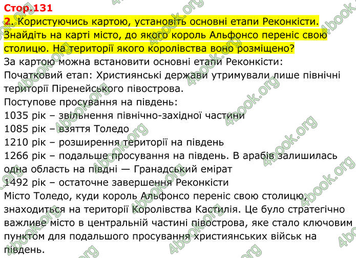 ГДЗ Всесвітня історія 7 клас Пометун