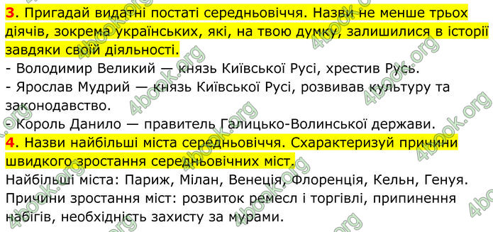 ГДЗ Всесвітня історія 7 клас Пометун