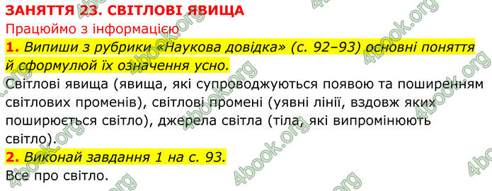 ГДЗ зошит Пізнаємо природу 5 клас Коршевнюк