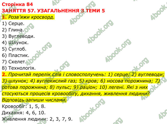 ГДЗ зошит Пізнаємо природу 5 клас Коршевнюк